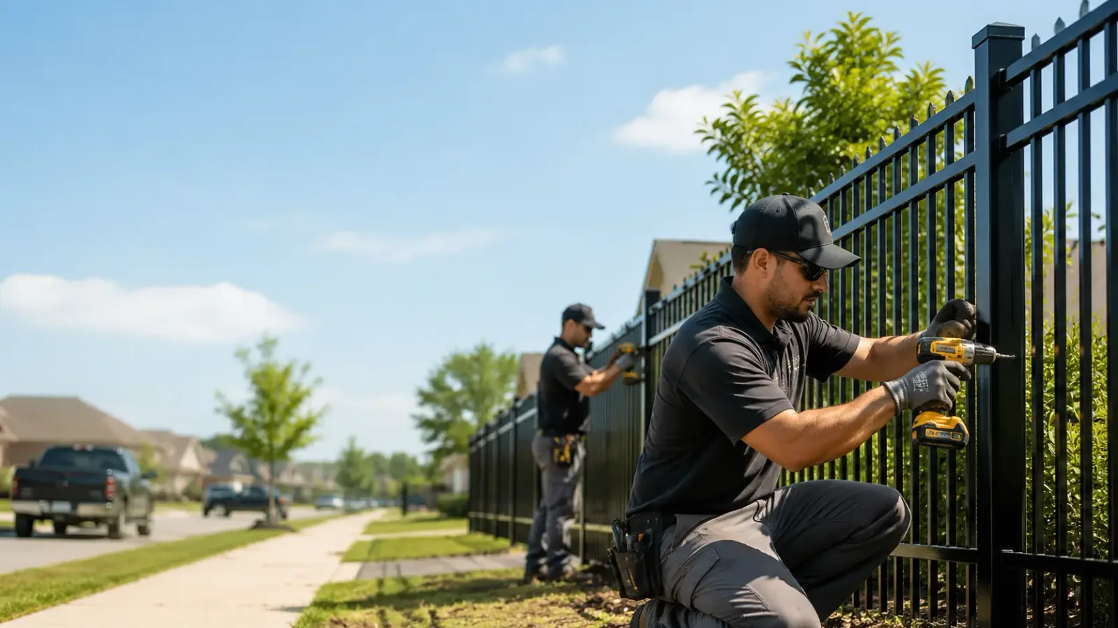 Metal Fence Installation in Fleetwood, NC